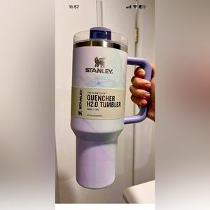 Stanley 40 fl oz Stainless Steel H2.0 Flow state COLOR — Cool Serene Brushstroke